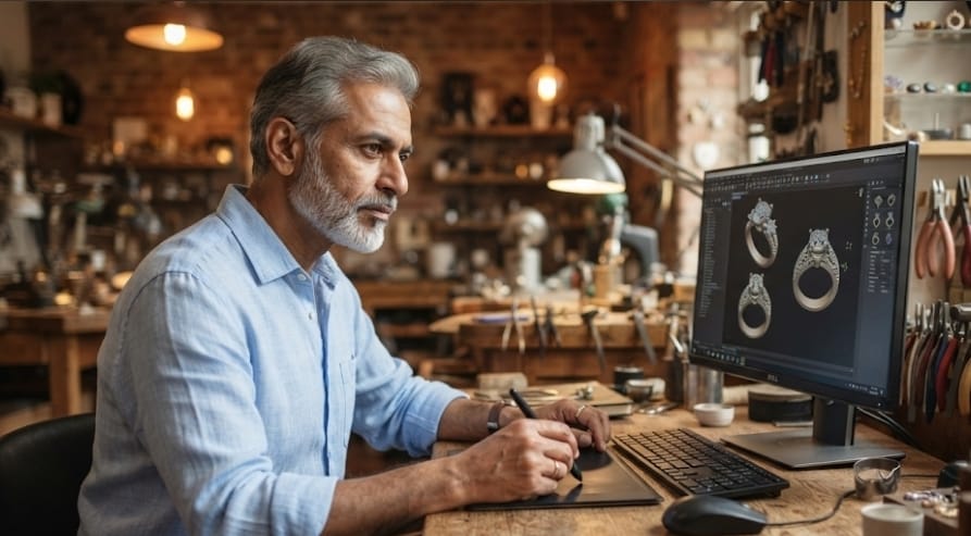 ESPECIALISTA EN MODELADO 3D PARA JOYERÍA FINA
