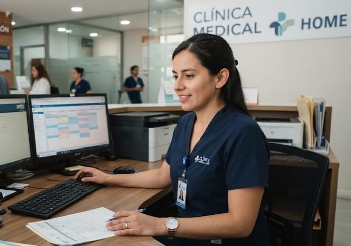 SECRETARIA ADMINISTRATIVA ÁREA SALUD RECOLETA ​CLÍNICA MEDICAL HOME